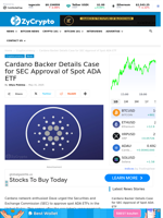 Cardano Backer Details Case for SEC Approval of Spot ADA ETF ⋆ ZyCrypto