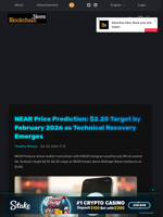 NEAR Price Prediction: $2.25 Target by February 2026 as Technical Recovery Emerges - Blockchain.News