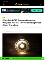 Chainlink CCIP Secures Coinbase Wrapped Assets, Revolutionizing Cross-Chain Transfers