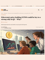 Ethereum's price holding $3700 could be key to a strong rally in Q3 - Why? - AMBCrypto