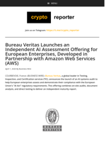 Bureau Veritas Launches an Independent AI Assessment Offering for European Enterprises, Developed in Partnership with Amazon Web Services (AWS)