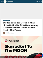 Stellar Breakout, PUFF Hits $13M, Punisher Coin Could Be 2025’s 100x Meme Pump - TechBullion