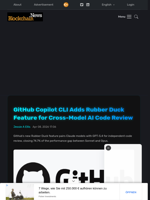 GitHub Copilot CLI Adds Rubber Duck Feature for Cross-Model AI Code Review - Blockchain.News