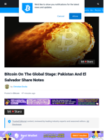 Bitcoin on the Global Stage: Pakistan and El Salvador Share Notes