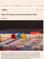 Top 8 NFT Games to try out in February 2026 - AMBCrypto