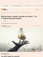 Bitcoin shorts, whales, and the next move - Is a V-shaped rebound in play? - AMBCrypto