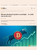 Bitcoin's Realized Cap hits record high— Is a bull run on the way? - AMBCrypto
