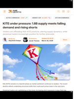 KITE under pressure: 1.8B supply meets falling demand and rising shorts - AMBCrypto