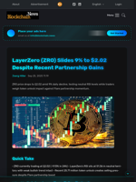 LayerZero (ZRO) Slides 9% to $2.02 Despite Recent Partnership Gains - Blockchain.News