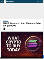 SBNB Forecast: Can Binance Coin Hit $2,000? - TechBullion