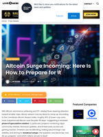 Altcoin Surge Incoming: Here Is How to Prepare for It | Live Bitcoin News