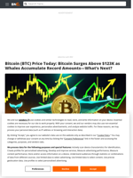 Bitcoin (BTC) Price Today: Bitcoin Surges Above $123K as Whales Accumulate Record Amounts—What’s Next? - Brave New Coin