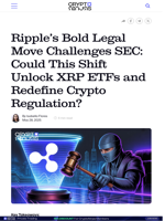 Ripple’s Bold Legal Move Challenges SEC: Could This Shift Unlock XRP ETFs and Redefine Crypto Regulation?