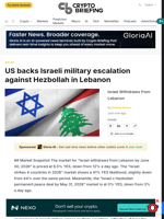 US backs Israeli military escalation against Hezbollah in Lebanon