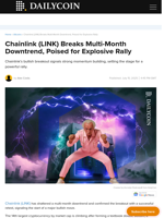 Chainlink (LINK) Breaks Multi-Month Downtrend, Poised for Explosive Rally - DailyCoin
