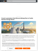 French Lawmakers Push Bitcoin Mining Plan to Tackle Nuclear Energy Waste - Brave New Coin