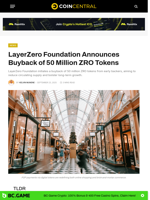LayerZero Foundation Announces Buyback of 50 Million