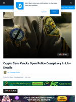 Crypto Case Cracks Open Police Conspiracy In LA—Details | Bitcoinist.com