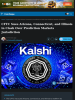 CFTC Sues Arizona, Connecticut, and Illinois in Clash Over Prediction Markets Jurisdiction