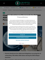 Charles Hoskinson Responds to $600M ADA Misuse Accusations: ‘Deeply Personal and Damaging’ - Crypto News Flash