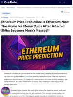 Ethereum Price Prediction: ETH Holds Strong as Remittix Emerges as High-Upside Play