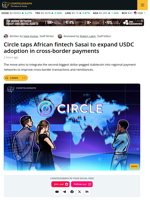 Circle Partners with Sasai to Expand USDC Adoption in Africa