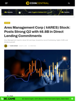 Ares Management Corp ( $ARES) Stock: Posts Strong Q2 with $8.8B in Direct Lending Commitments