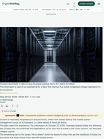 Onsemi reportedly in talks to buy AI power startup Ferric for nearly $1 billion