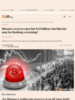 Binance reserves just hit $42 billion, but Bitcoin may be flashing a warning! - AMBCrypto