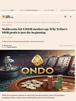 Stablecoins hit $300B market cap: Why Tether’s $10B profit is just the beginning - AMBCrypto