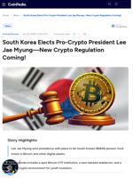 South Korea Elects Pro-Crypto President Lee Jae Myung—New Crypto Regulation Coming!