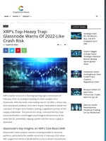 XRP's Top-Heavy Trap: Glassnode Warns of 2022-Like Crash Risk - CryptoCoin.News