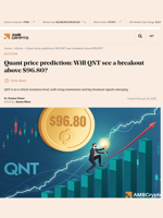 Quant price prediction: Will QNT see a breakout above $96.80? - AMBCrypto
