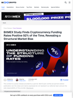 BitMEX Study Reveals Forces Behind 92% Positive Funding Rates