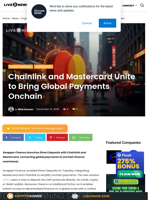 Chainlink and Mastercard Unite to Bring Global Payments Onchain | Live Bitcoin News