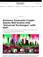 Animoca Forecasts Crypto Giants Will Evolve Into ‘Universal Exchanges’ with DeFi - 
