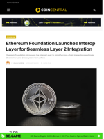 Ethereum Foundation Launches Interop Layer for Seamless Layer 2 Integration