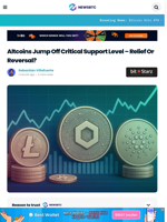 Altcoins Jump Off Critical Support Level – Relief Or Reversal?