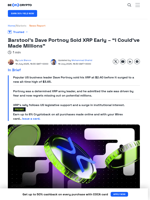 American Investor Devastated After Selling XRP Days Before Peak