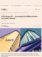 AAVE drops 10% – Assessing if $1 trillion in loans can spark rebound - AMBCrypto