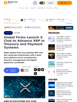 Global Firms Launch X Club to Advance XRP in Treasury and Payment Systems – Featured Bitcoin News