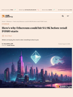 Here's why Ethereum could hit $4.9K before retail FOMO starts - AMBCrypto