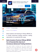 Early Investors Frontrun FXGuys ($FXG) for a Potential 50x Gain