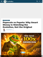 Pepecoin vs Pepeto: Why Smart Money Is Watching the Evolution, Not the Original - TechBullion