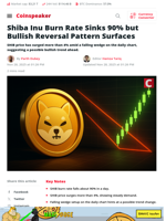 Shiba Inu Burn Rate Sinks 90%