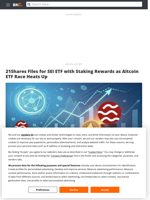 21Shares Files for SEI ETF with Staking Rewards as Altcoin ETF Race Heats Up - Brave New Coin