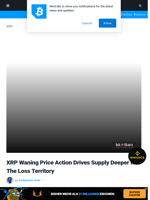 XRP Waning Price Action Drives Supply Deeper Into The Loss Territory | Bitcoinist.com