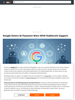 Google Enters AI Payment Wars With Stablecoin Support - Brave New Coin