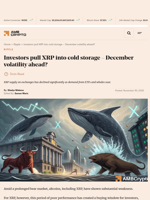 is XRP Supply shock inevitable as supply dip by 1.35 billion tokens