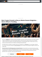 Best Crypto Presale to Buy as Meme Season Reignites - Here’s What’s Trending - Brave New Coin